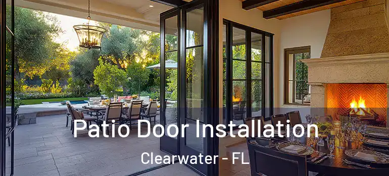 Patio Door Installation Clearwater - FL