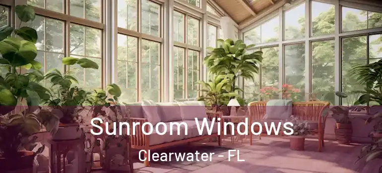 Sunroom Windows Clearwater - FL