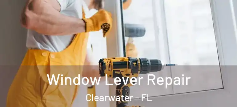 Window Lever Repair Clearwater - FL